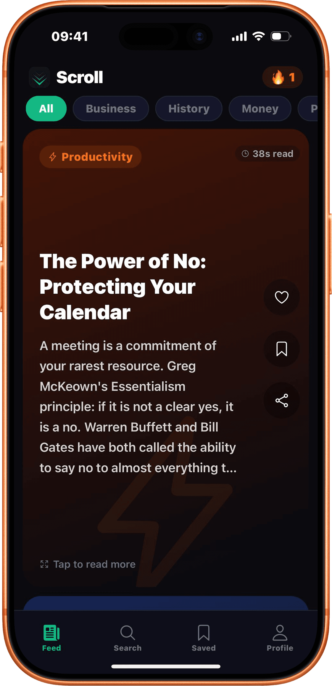 Scroll - Daily Microlearning feed